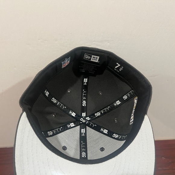 New Era, 59Fifty Fitted Hat, Baltimore Ravens, Grey - Picture 7 of 11